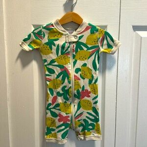 Hanna Andersson Organic Shortie Zip Sleeper Pajamas